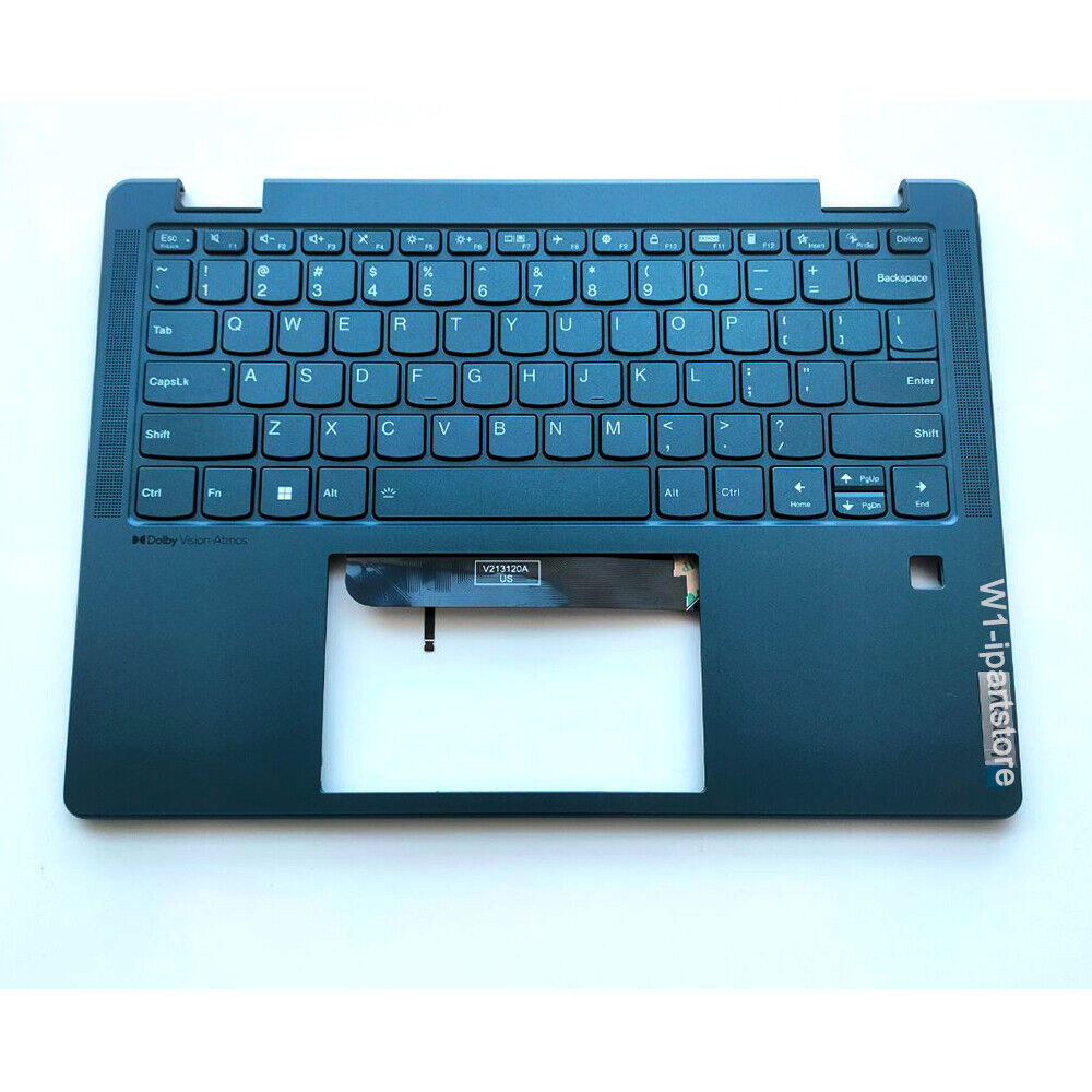 New For Lenovo Yoga 6 13ALC7 Palmrest Backlit Keyboard No-Touchpad 5CB1H24602