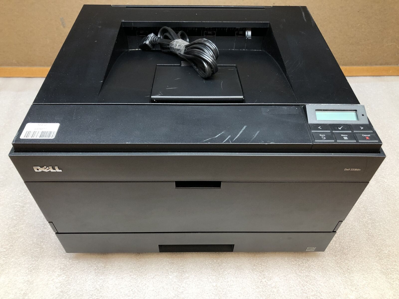 Dell 2330dn Workgroup Monochrome Laser Network Printer, w/TONER & 42k pgs -RESET