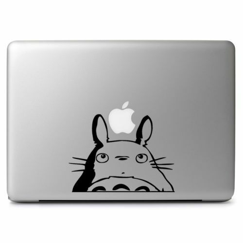 Totoro Head Vinyl Decal Sticker for Macbook Air Pro Laptop Car Truck Van Window