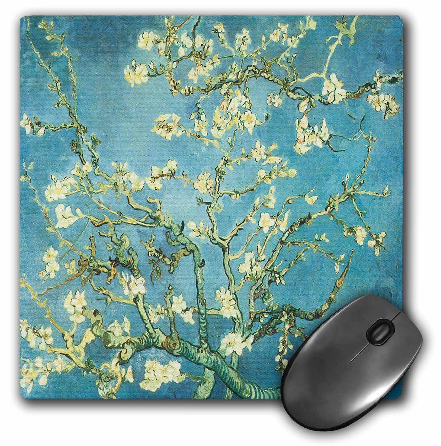 3dRose Branhes of an Almond Tree in Blossom by Vincent Van Gogh MousePad