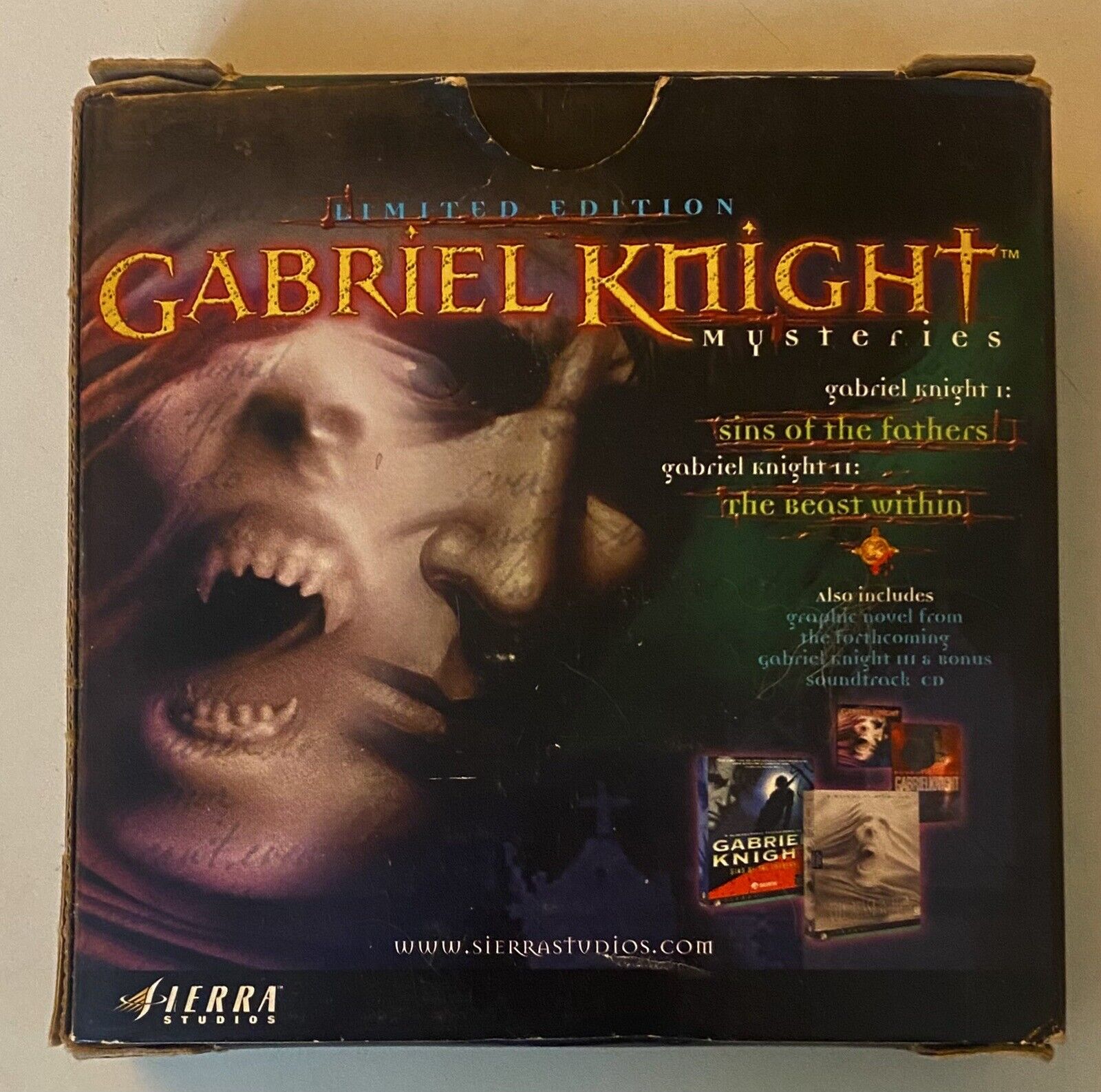 Gabriel Knight Mysteries: Limited Edition PC Beast Within, Sins Fathers