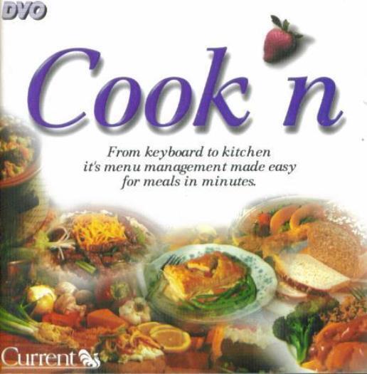 Cook'n 4.0 PC MAC CD kitchen meal menu management recipe maker shopping suite