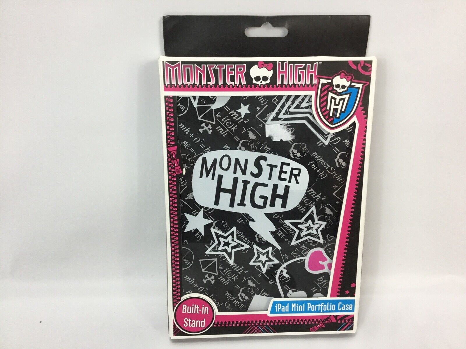  Monster High iPad Mini Portfolio Case NEW IN PACKAGE Dared 2014