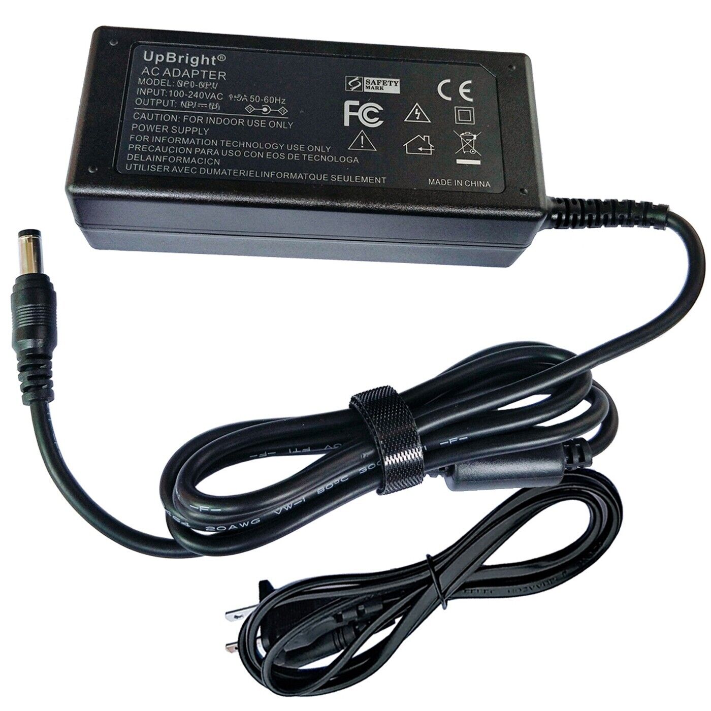 AC/DC Adapter For Cooler Master GM27-FQS GM27-FQSA ARGB GM32-FQ Gaming Monitor