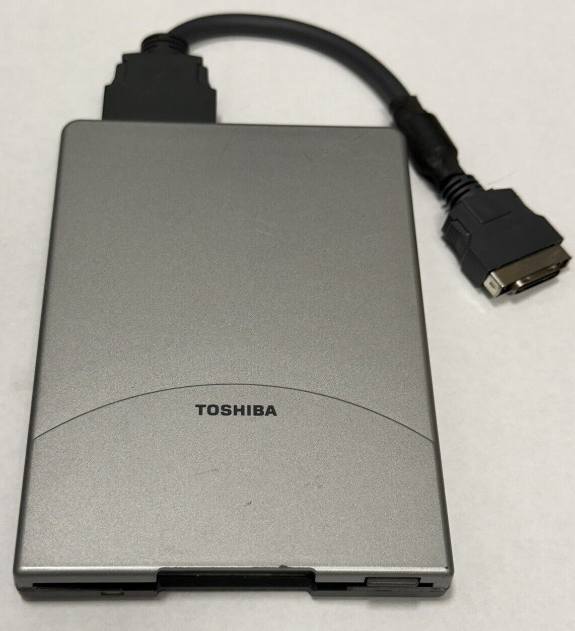 💻 💾 Vintage Toshiba 3.5 External Floppy Disk Drive PA2669U 1.44MB with Cable