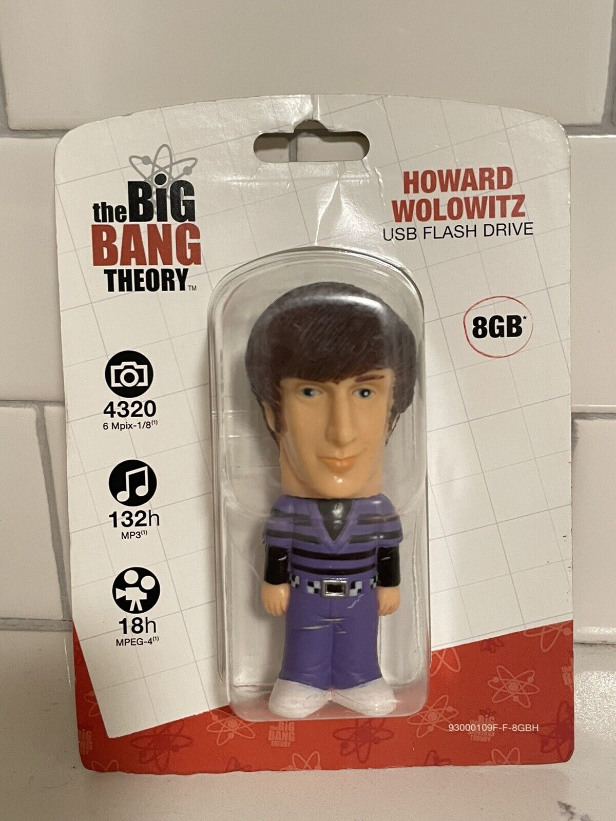 Funko Big Bang Theory Real Howard Wolowitz Flash Drive 8GB NIP