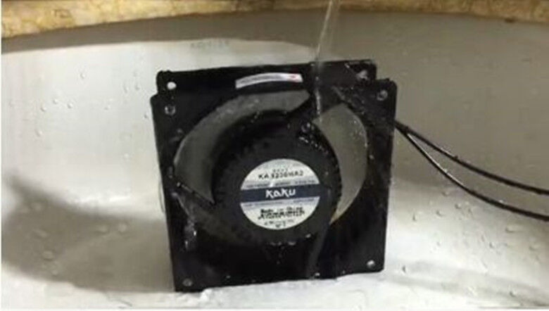 1PC   metal axial flow waterproof cooling fan KA1238HA2 AC220V 120*120*38mm