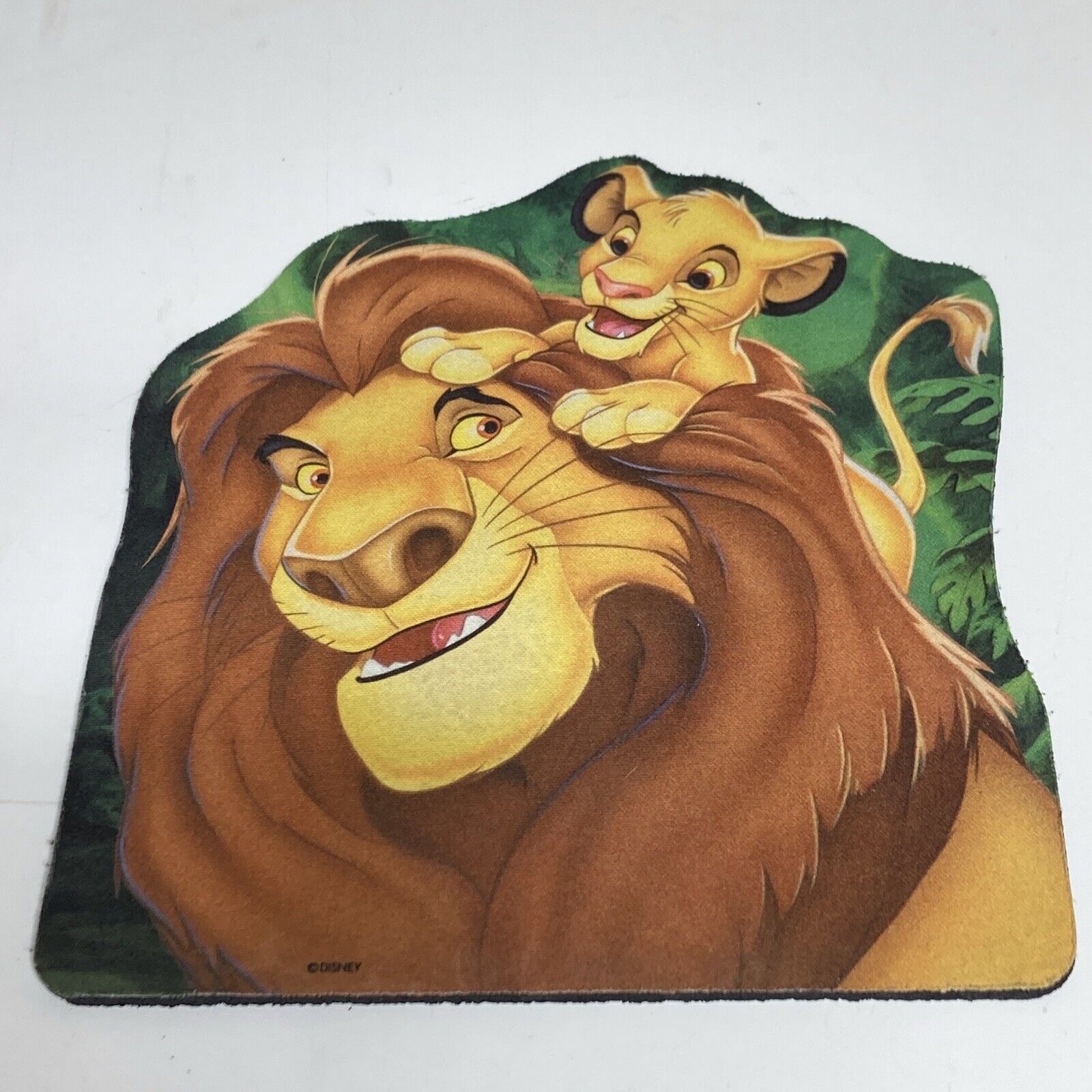 VTG 1990s Disney Lion King Mouse Pad Collectible 90s Simba Mufasa Unused