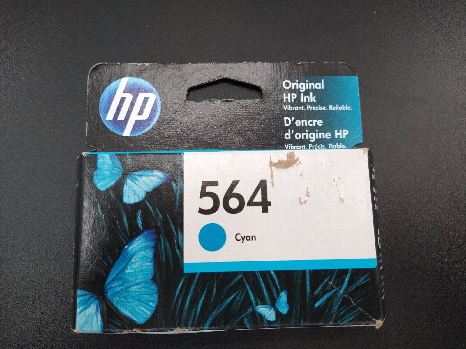 HP 564 Cyan Ink Cartridge CB318WN Genuine New EXP February 2021  ..