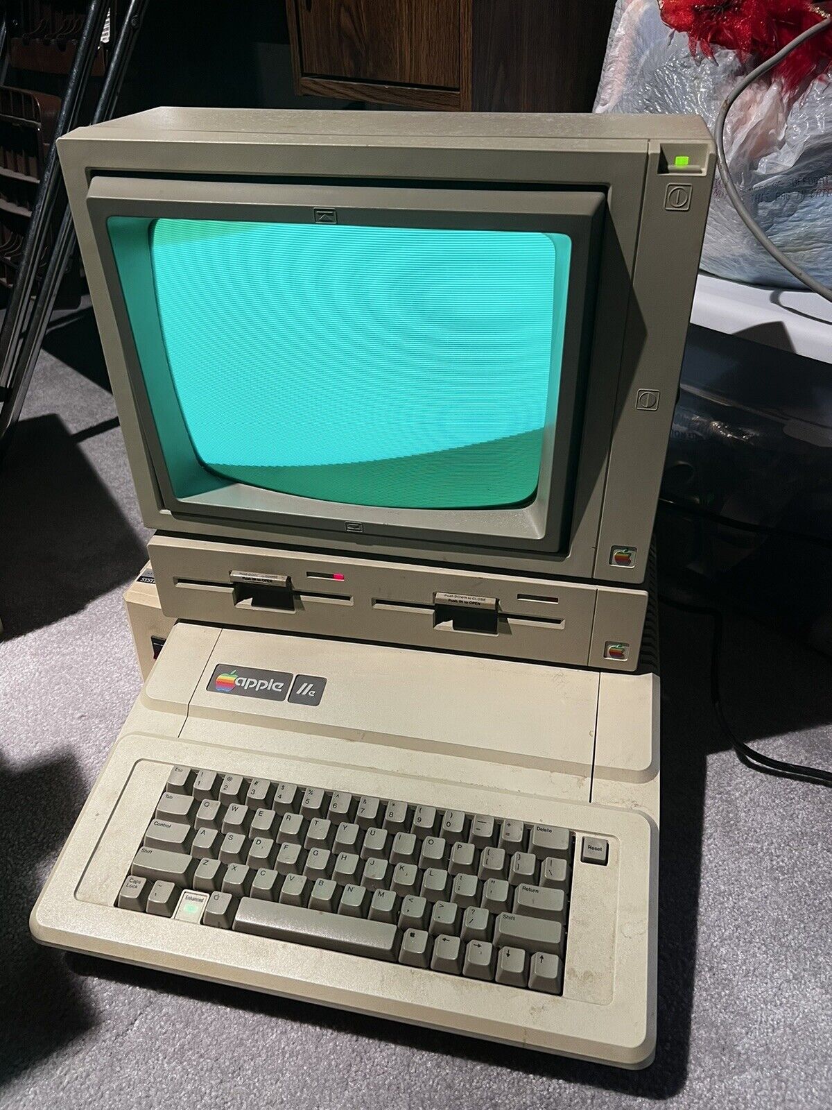 80s Apple iie Computer Image Writer II Printer Original Box Vintage