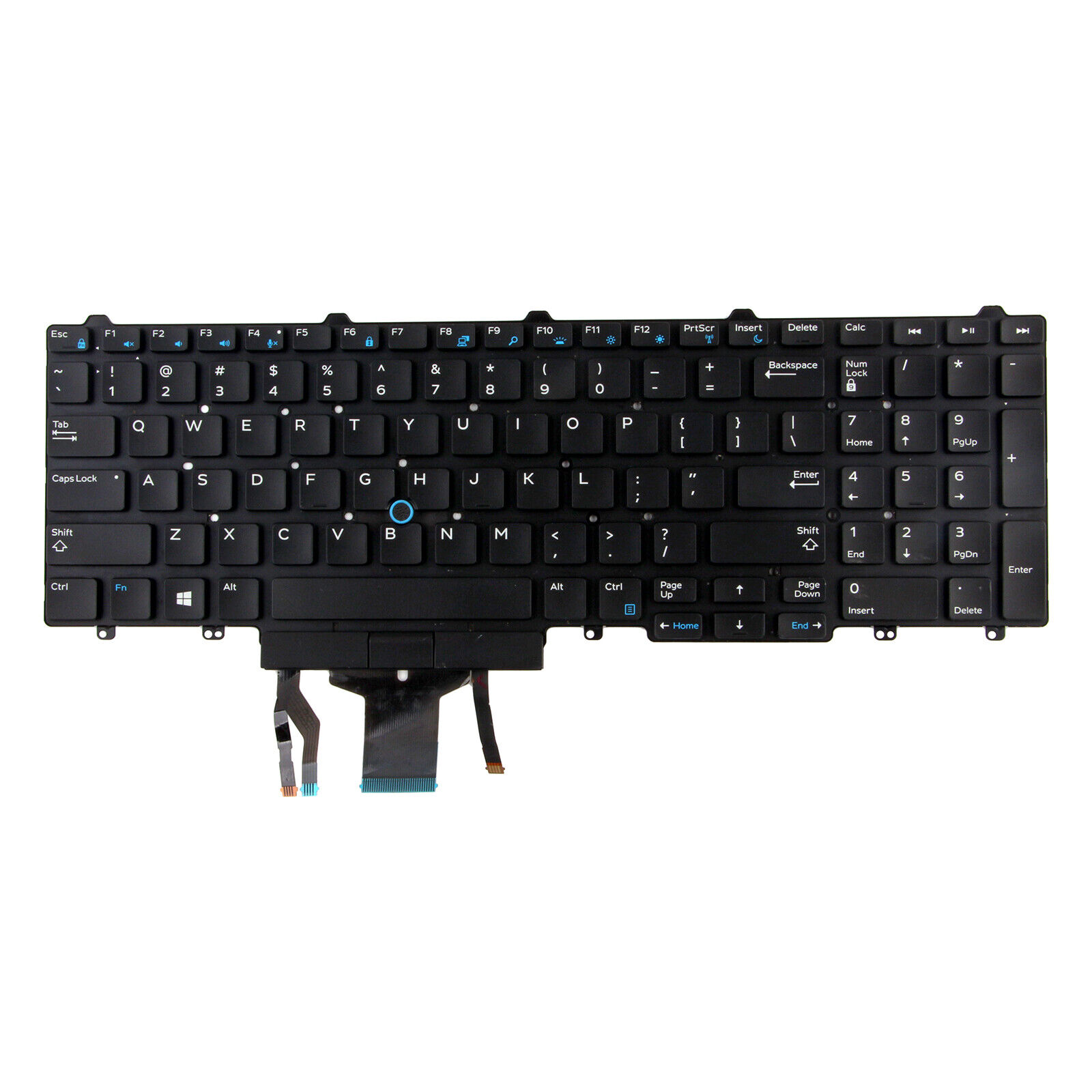 US Keyboard Backlit Fit Dell Precision 3510 3520 3530 7510 7520 7710 7720 383D7