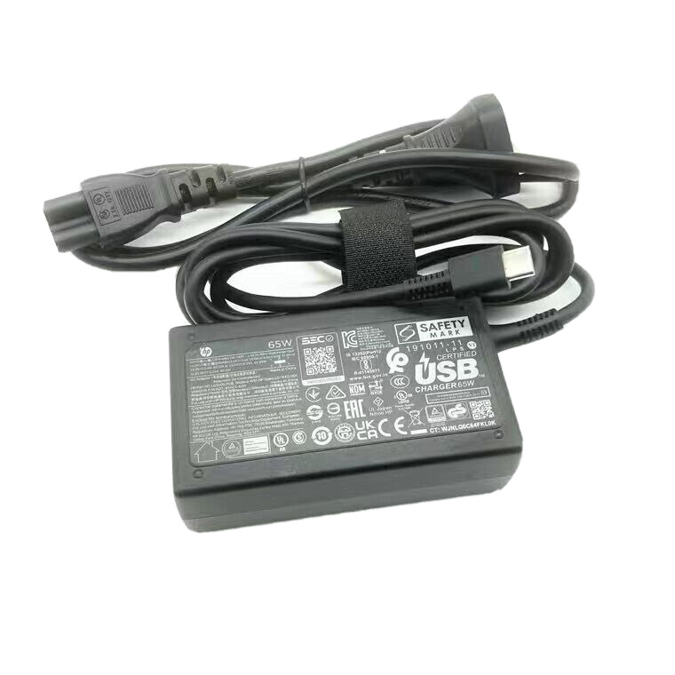 NEW OEM 65W Type-C USB-C Adapter For HP EliteBook x360 814838-002 925740-002 US