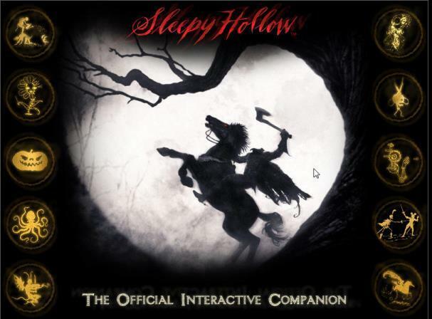 Sleepy Hollow: The Official Interactive Companion PC CD Tim Burton art movie +