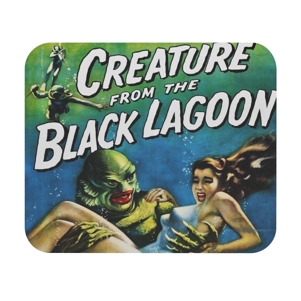 Creature from the Black Lagoon vintage horror movie poster MOUSE PAD