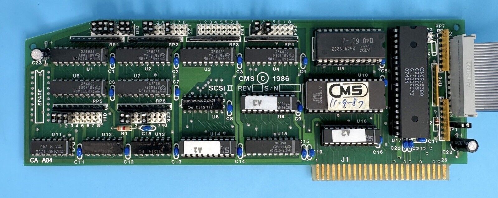 CMS SCSI II Interface Card for Apple IIe & IIGS Computers – Working