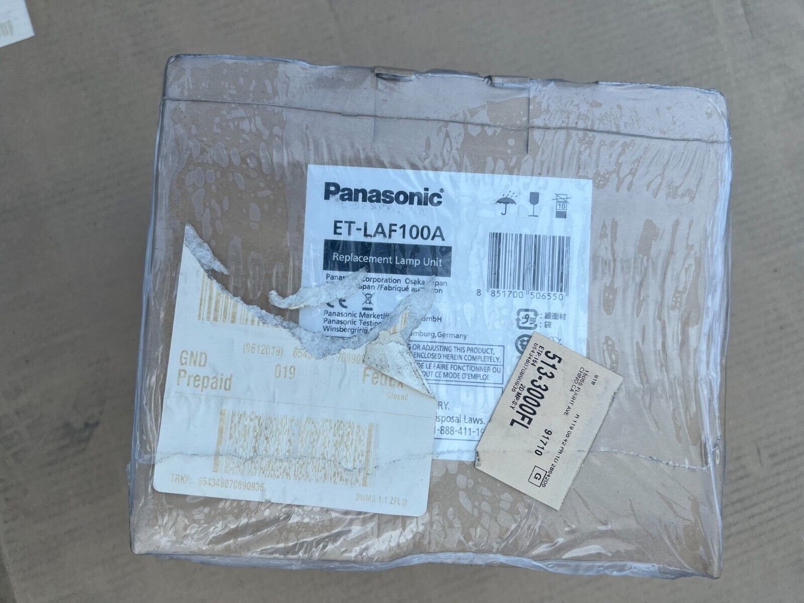 Genuine Original Panasonic ET-LAF100A, ET-LAF100 Projector Replacement Lamp  new