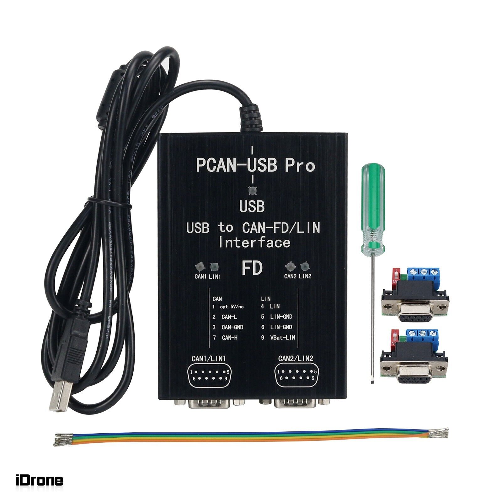 PCAN-USB Pro PCAN FD PRO 8Mbit/s USB to CAN Adapter 2CH CAN FD for IPEH-004061