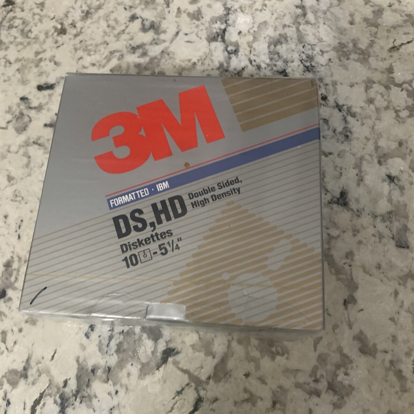 3M 10x Floppy Diskettes IBM Formatted 1.44MB DS, HD 12883  Brand New Seale