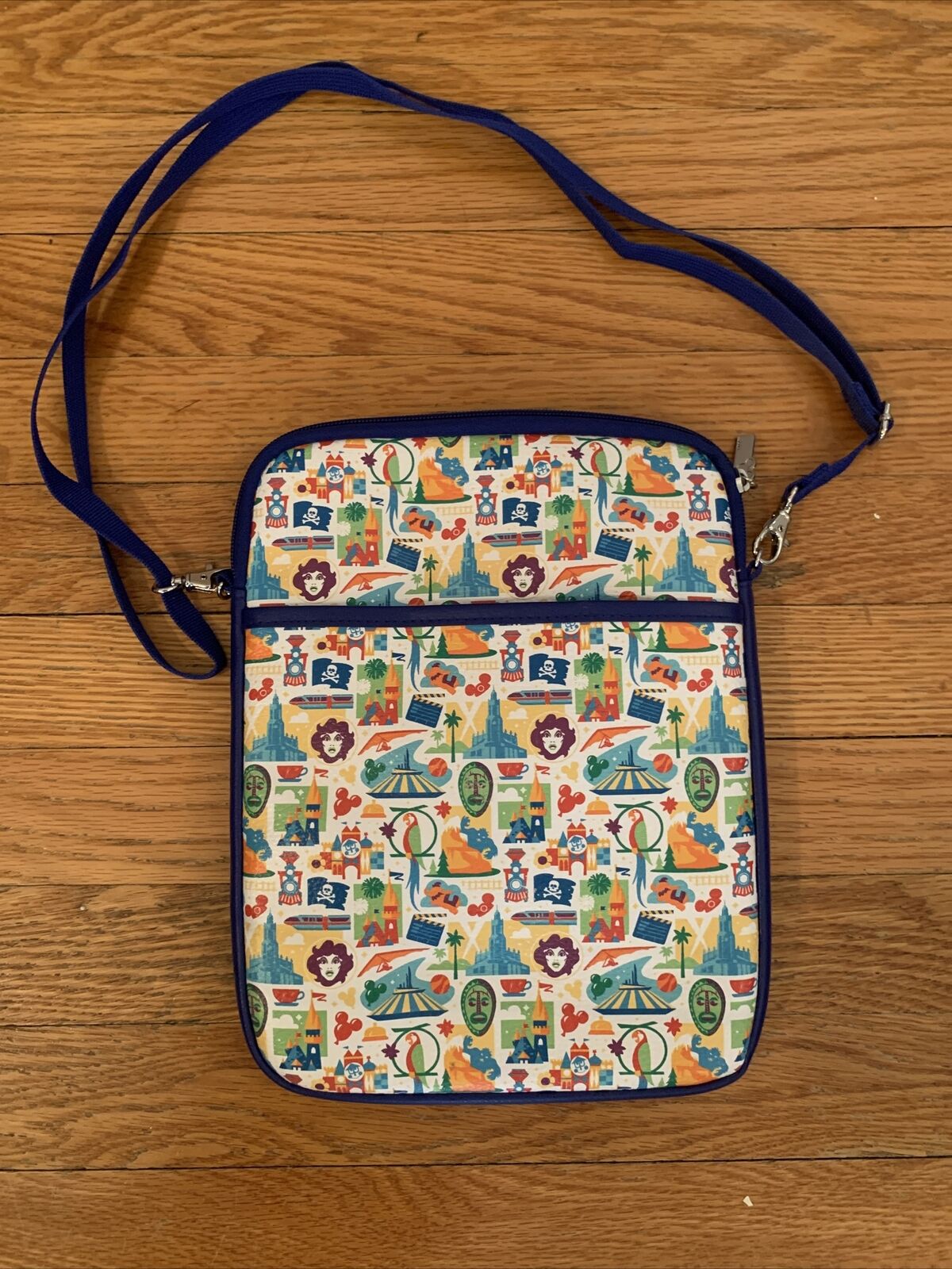 Disney Parks Icons D-Tech Padded iPad Crossbody Bag