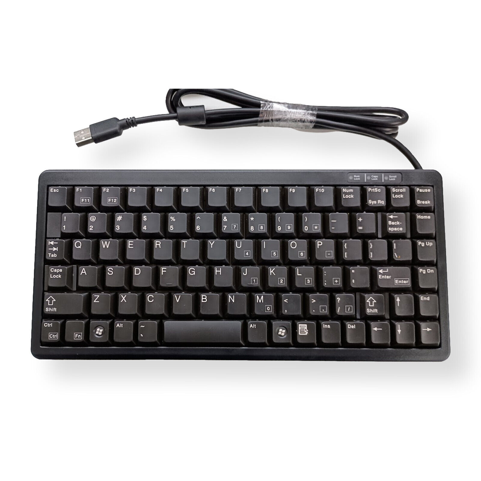 Vintage CHERRY Mini Mechanical Keyboard G84-4100 LCMUS-2/02 USB