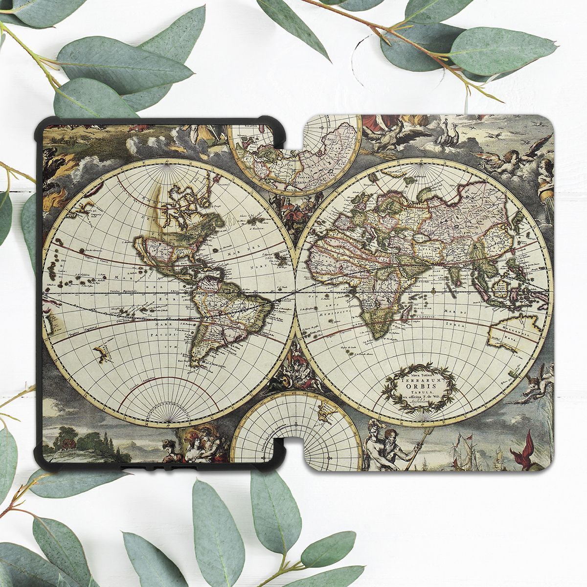 Old Vintage Atlas World Map Case For All-new Kindle 10th Gen Kindle Paperwhite