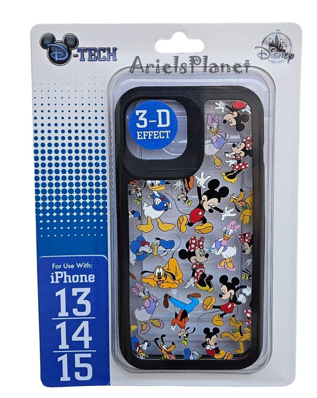 DISNEY Parks Mickey Minnie Donald Daisy Goofy Pluto iPHONE 13, 14, 15 Cover