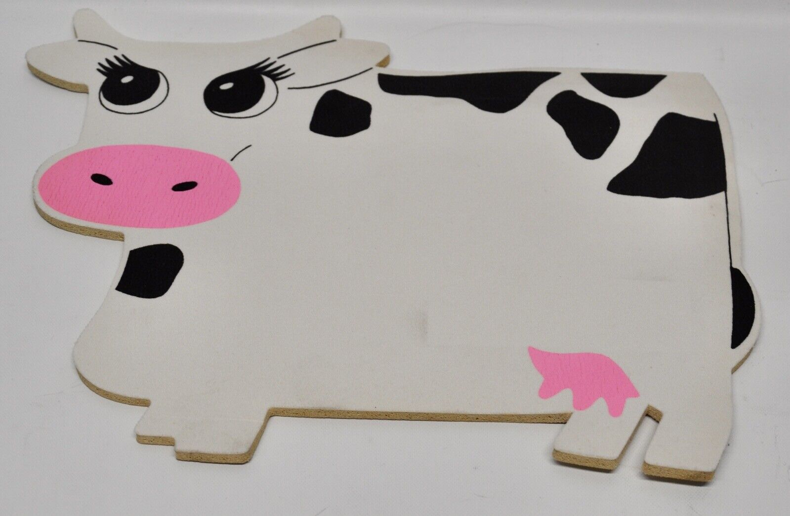 Vintage Mouse Pad: Animal Die-Cut Mouse Pad - Cow