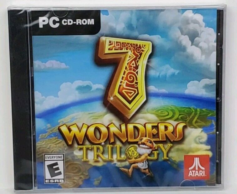 7 Wonders Trilogy PC Video Game 3 Pack Atari Rated E..