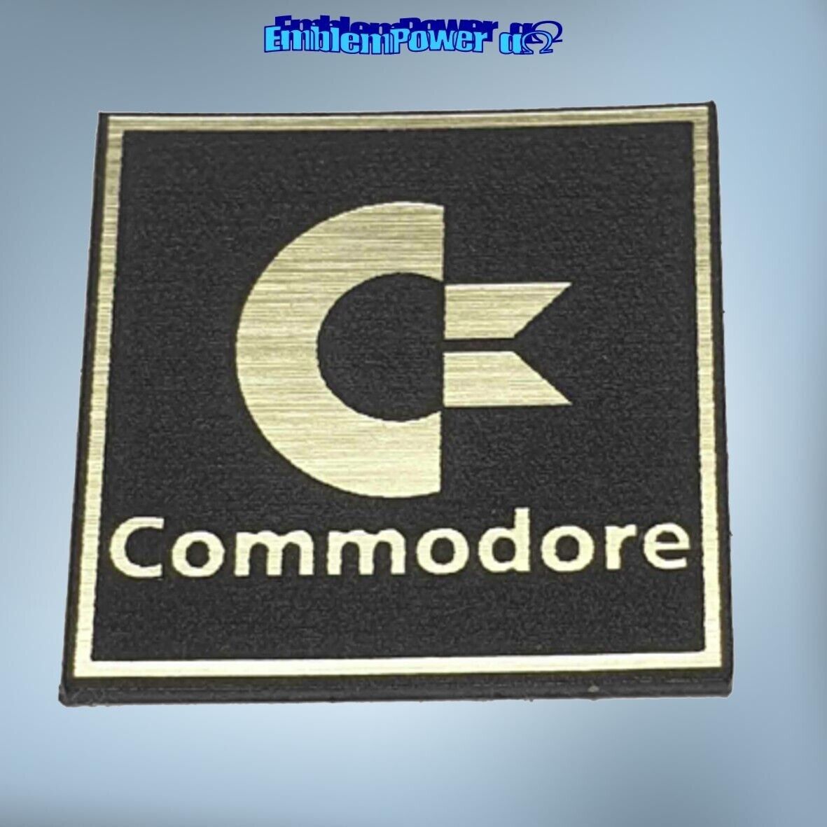COMMODORE 50x50mm Emblem G 64 A1200 Sticker Badge Decal Logo Aufkleber C64 C128