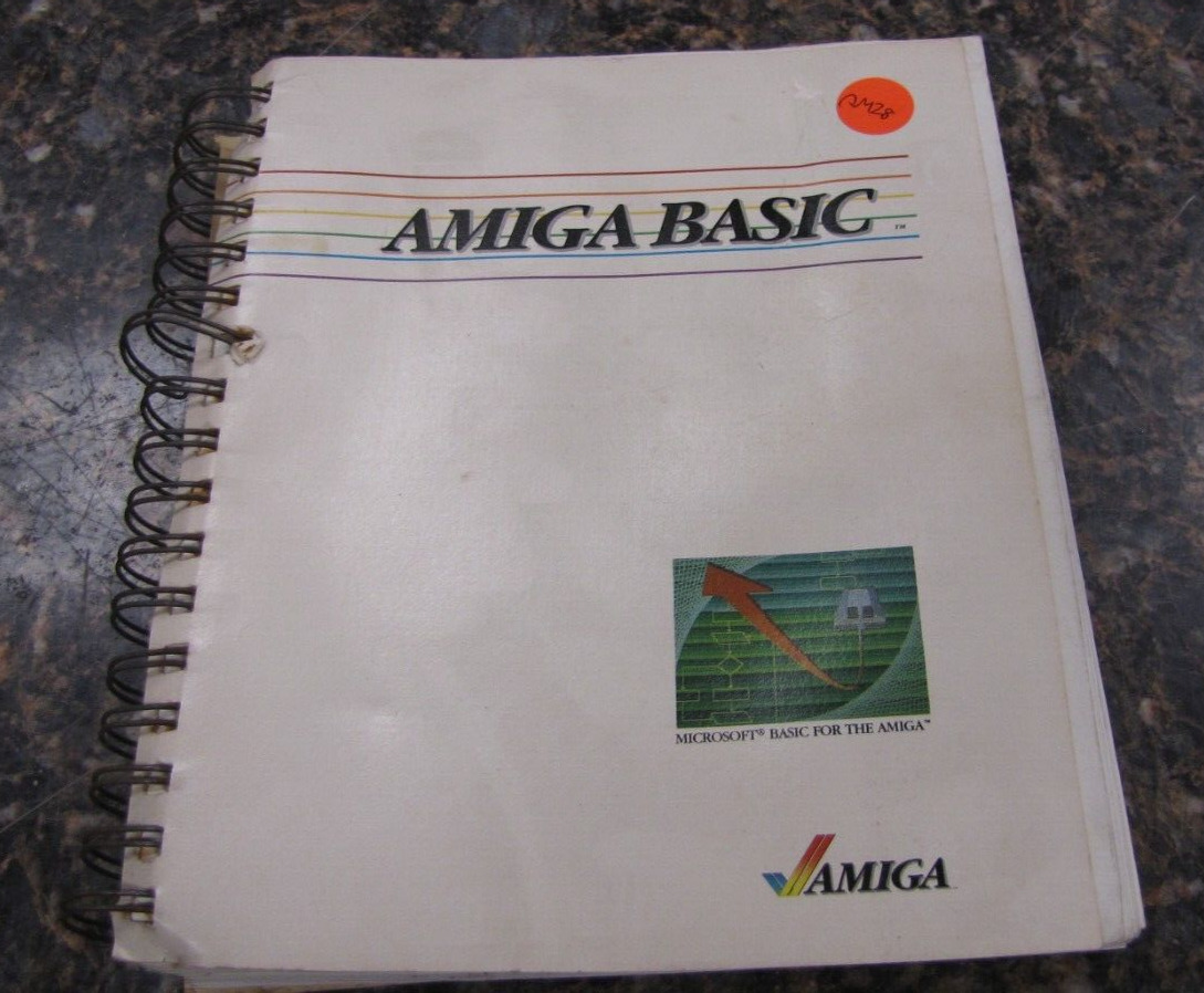 Vintage Amiga Basic Manual (Microsoft Basic for the Amiga)