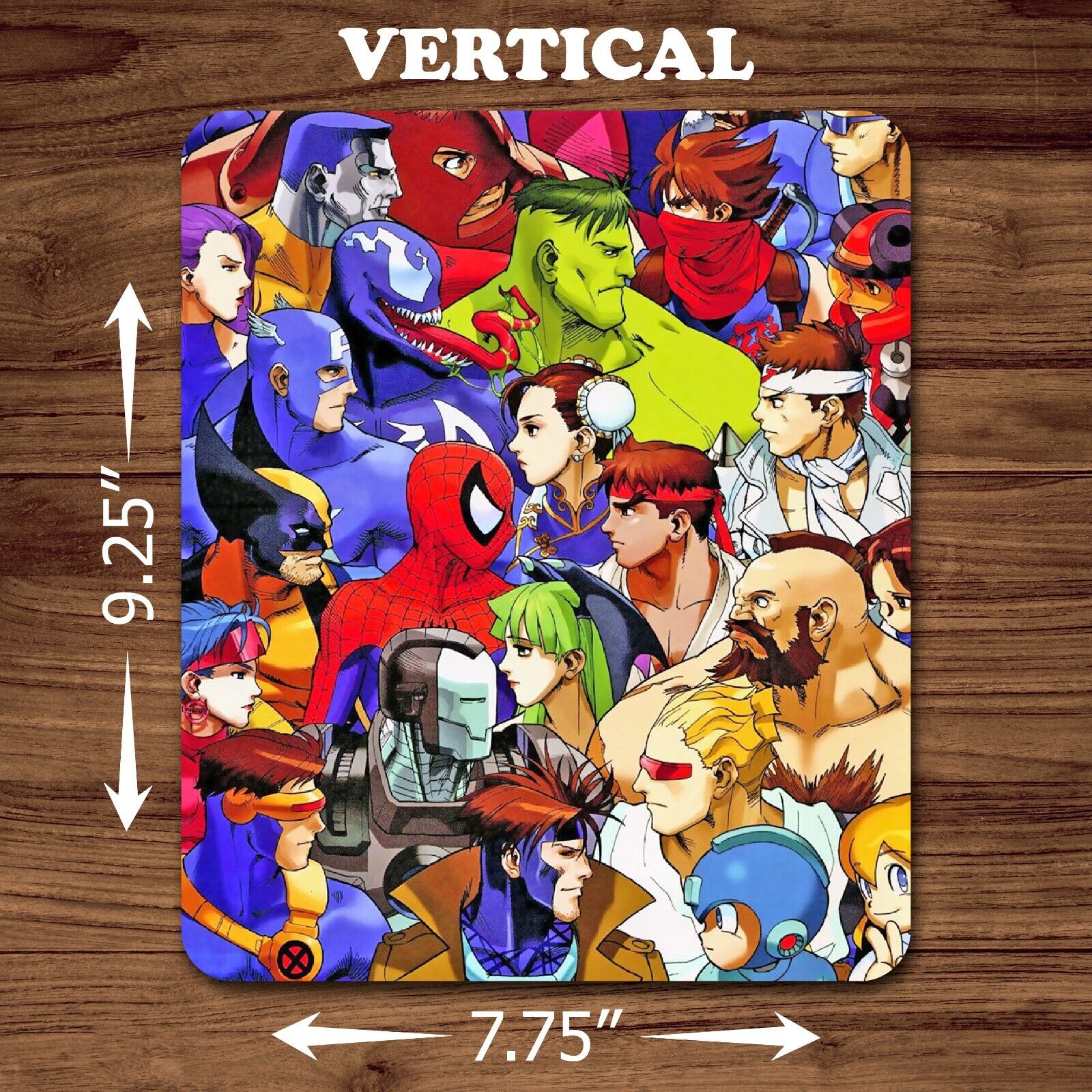 Marvel Vs Versus Capcom Street Fighter Mouse Pad Mat Mousepad Office Gaming Gift
