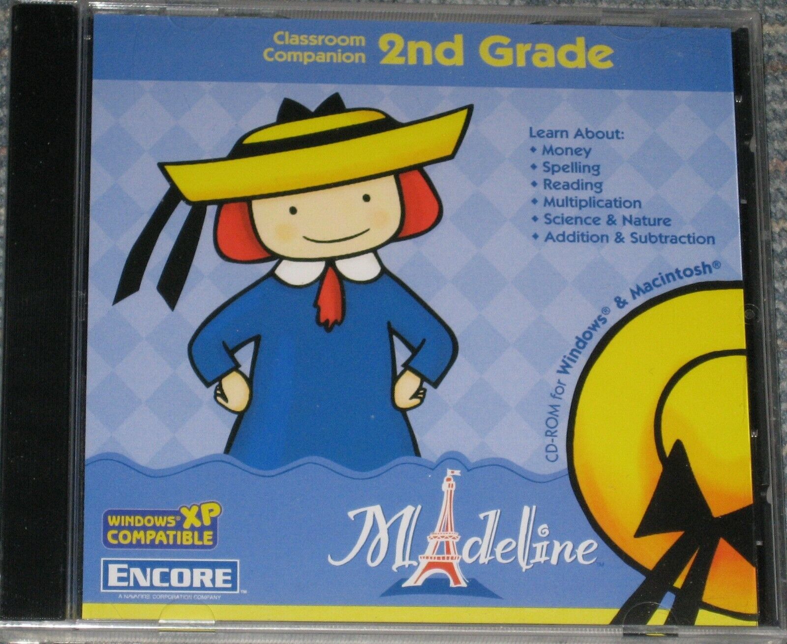 NEW Madeline 2nd Grade Classroom Companion - PC or MAC Game - Factory Sealed