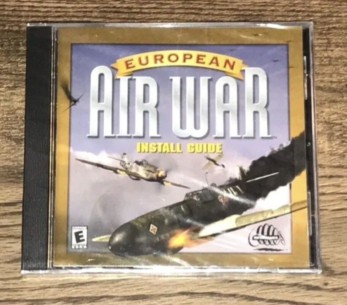 Brand New European Air War PC Game Install Guide Sealed