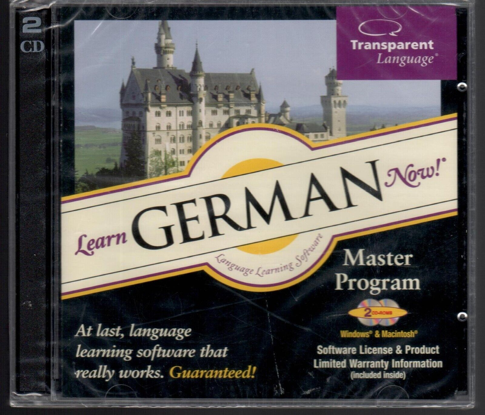 Transparent Language Learn German Now Version 6 Master Program Win/Mac CD's