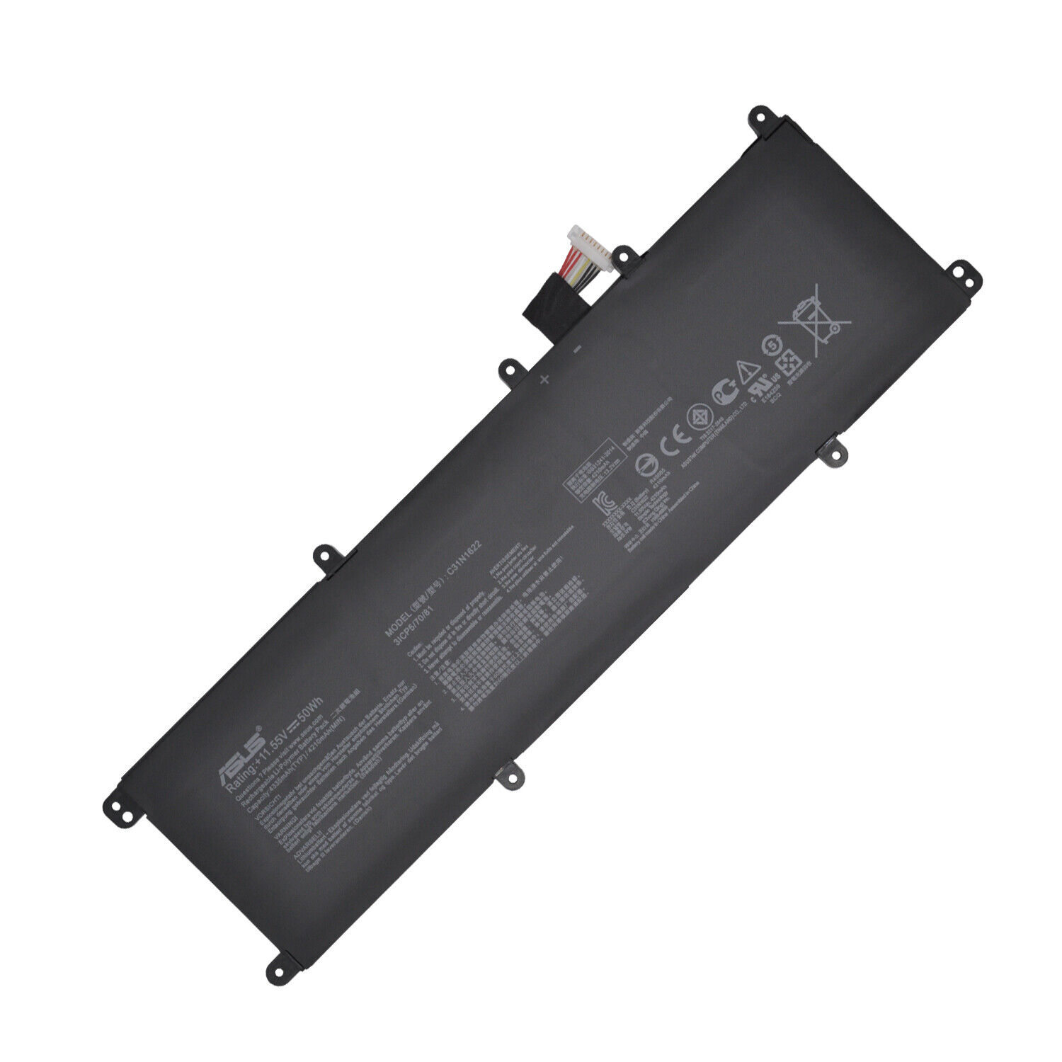 Genuine C31N1622 Battery for Asus ZenBook UX3430UA UX530U U5100U UX530UX UX530UQ
