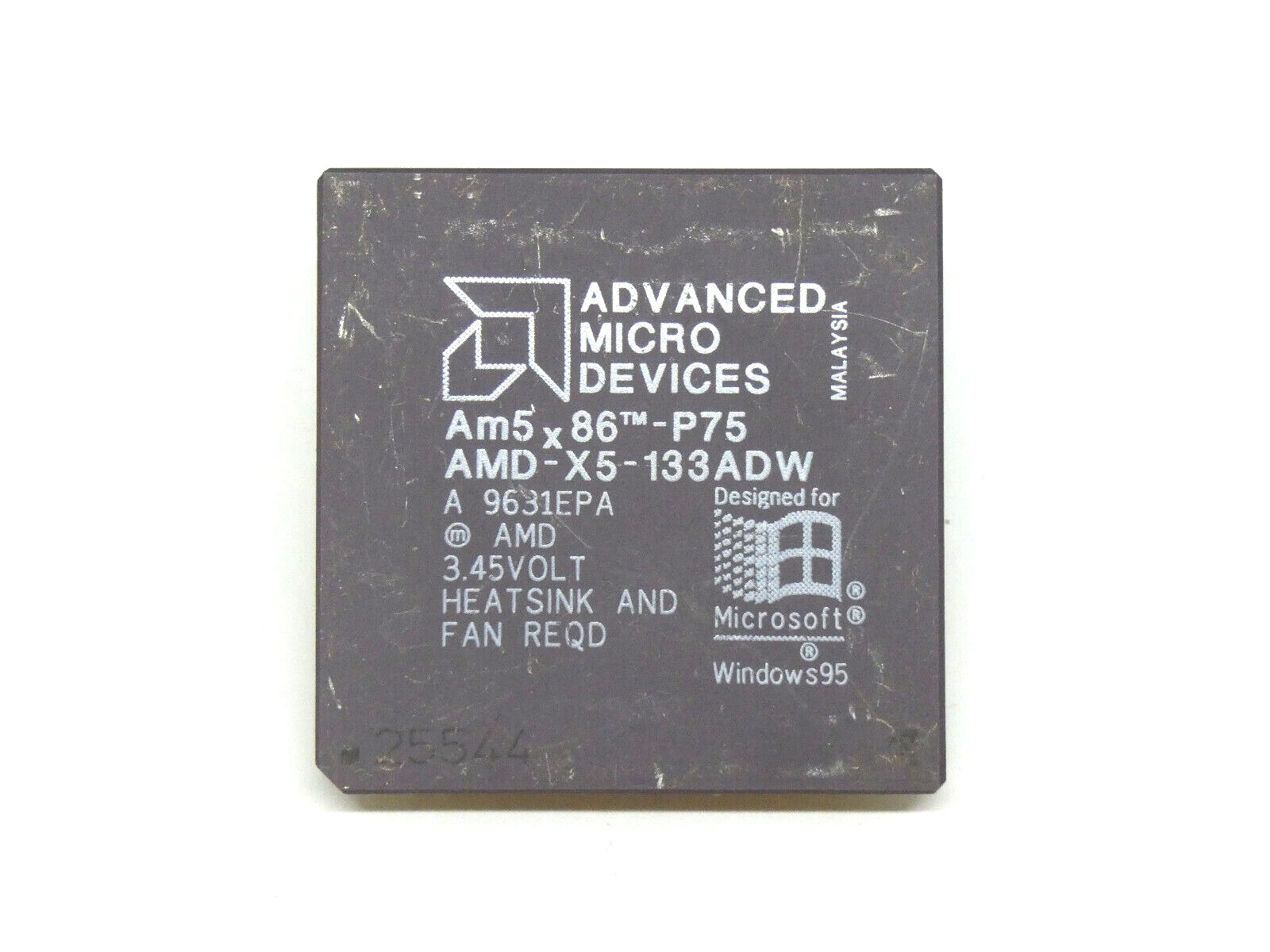 AMD Am5x86-P75 AMD-X5-133ADW  133 MHz- PGA-168/Socket 3