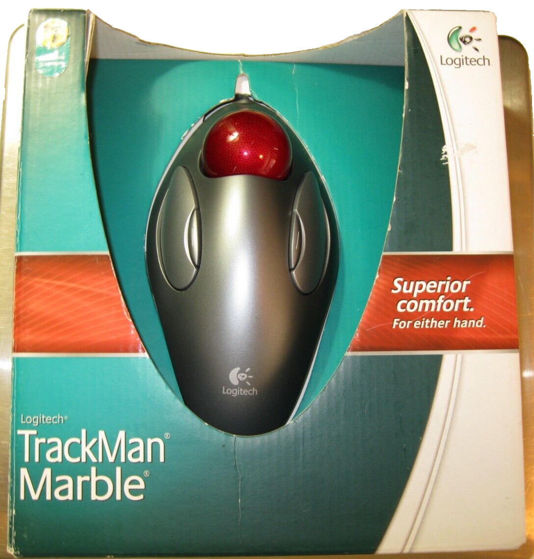 Logitech Trackman Marble 910-000806 Trackball Mouse NEW ✅FREE SHIPPING✅