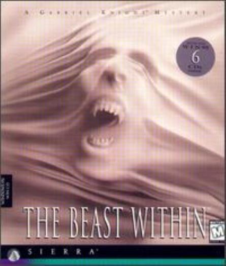 The Beast Within: A Gabriel Knight Mystery PC CD live action detective gore game