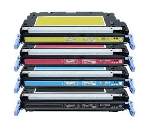 4 x Toner for HP Color Laserjet 4730N 4730X CM4730f Comp. Q6460A Q6461A- Q6463A