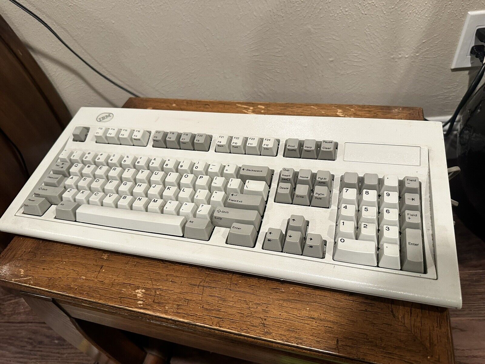 Vintage 1985 IBM Model M Clicker Keyboard F4 1394412 4003041