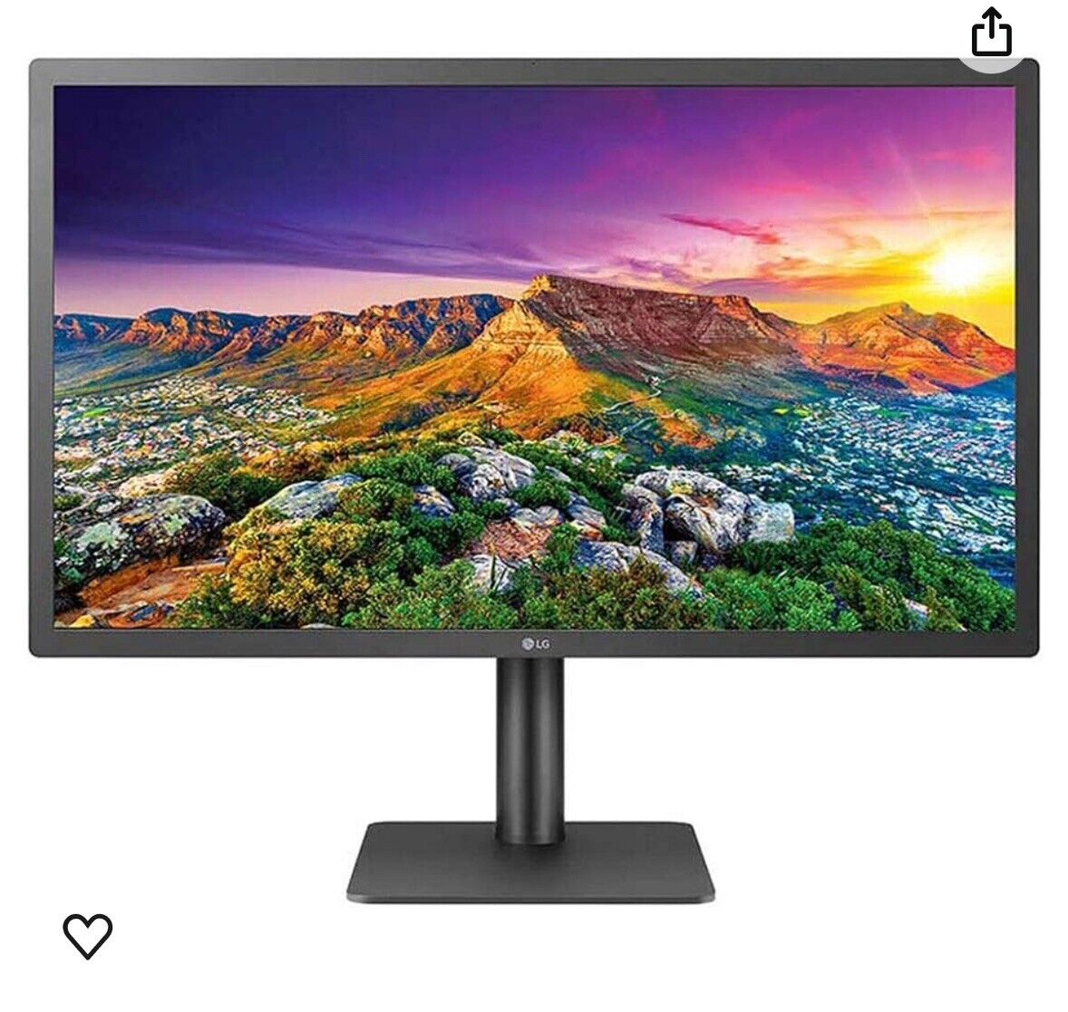 LG 24MD4KL-B Ultrafine 24 inch Widescreen 4K UHD IPS Monitor with macOS...