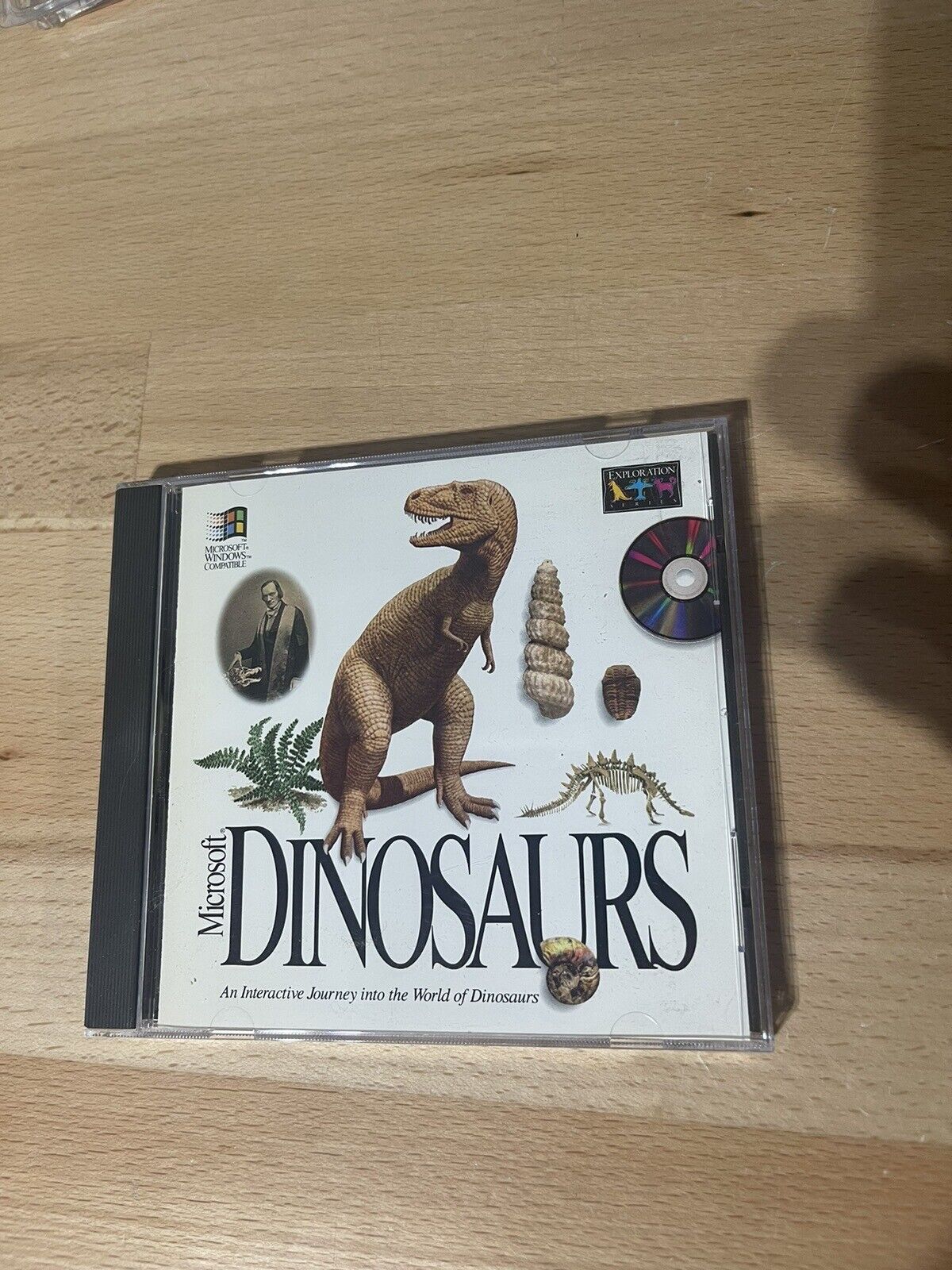 Vintage 1993 Microsoft Dinosaurs Interactive PC CD ROM Windows 