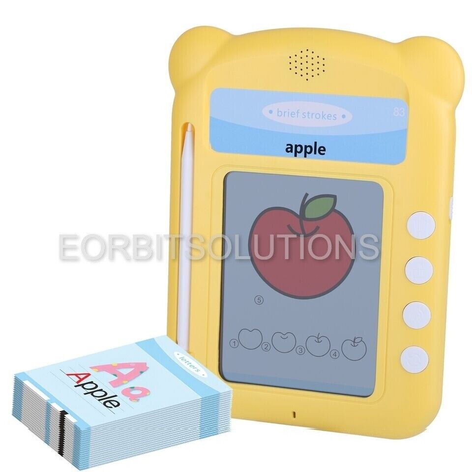 Electronic Talking Flash Cards 100 Sight Words  LCD Writing Tablet for Toddlers