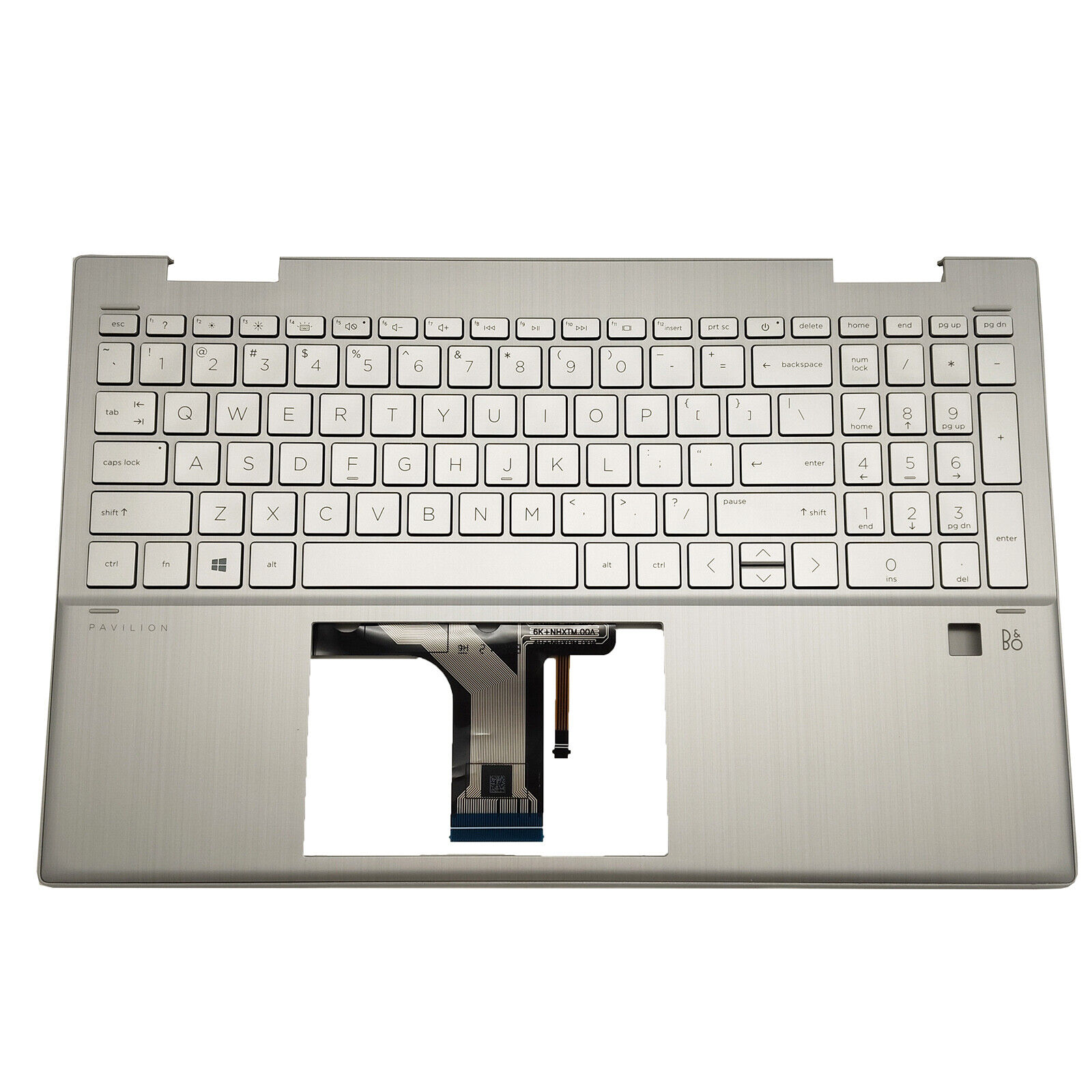 New For HP Palmrest Backlit Keyboard 15-ER 15-ER0051NR M45130-001M45127-001