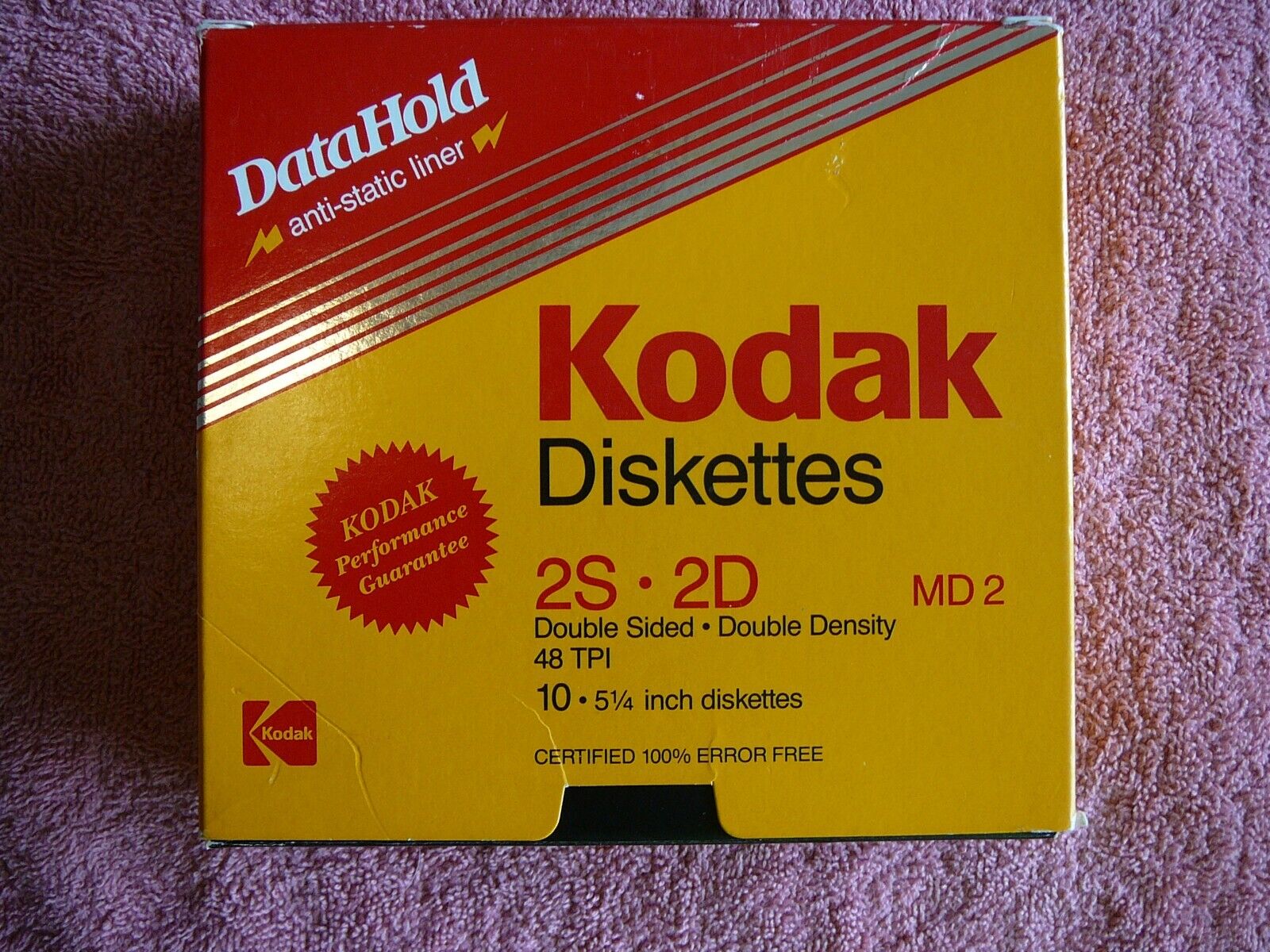 Kodak Diskettes MD2-D, 2S 2D 5.25 5 1/4\