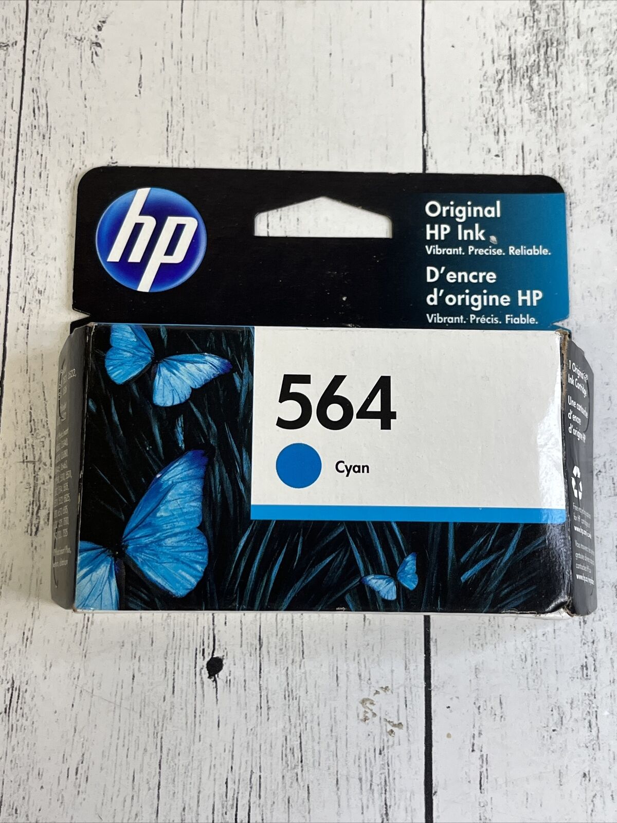 HP 564 CYAN Standard Ink Cartridge CB318WN#140 EXP 05/2023