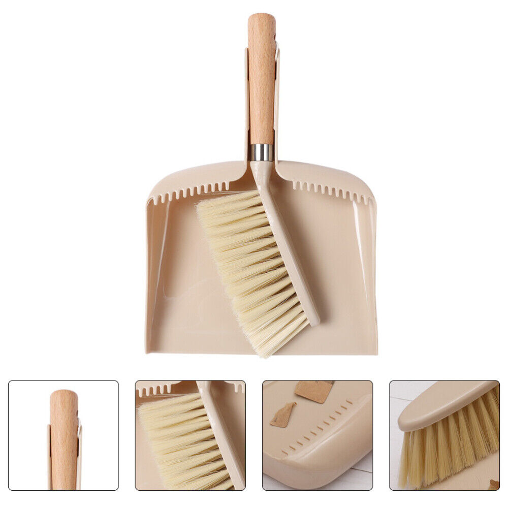  Cleaning Broom Desktop Dustpan Small and Set Supplies Accessories
