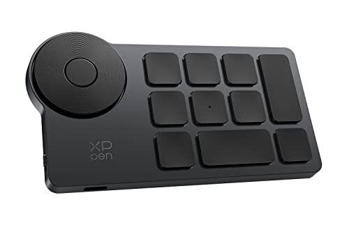 XPPen Mini Keydial ACK05 Wireless Shortcut Keyboard Bluetooth Programmable Ex...