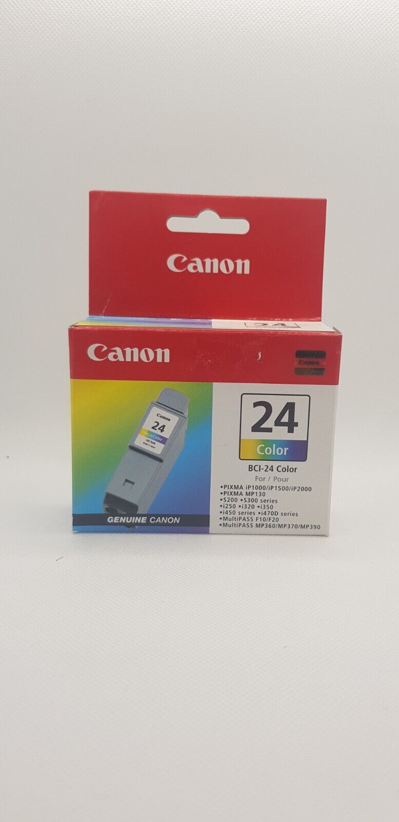 Genuine Canon 24 BCI-24 Color ink cartridge New Sealed