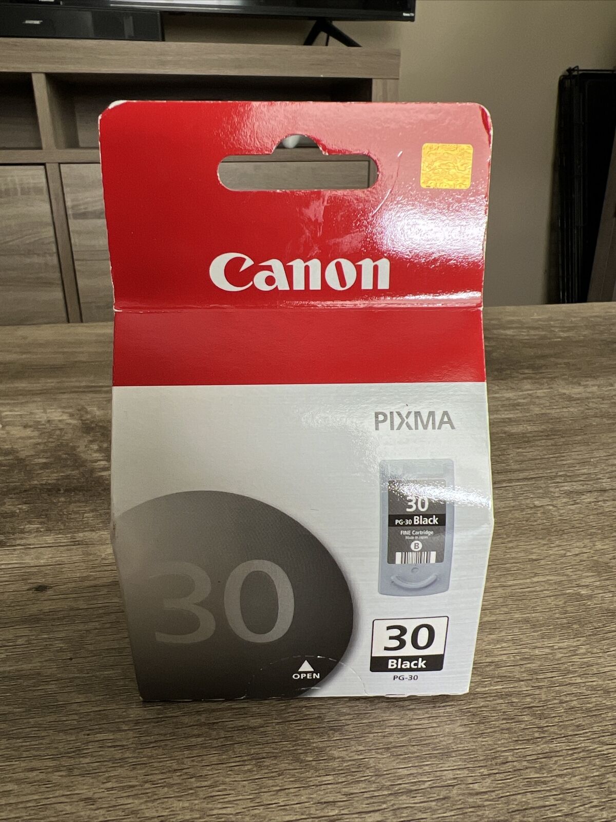 Genuine Canon Pixma PG-30 Fine Black Printer Ink Cartridge OEM NEW